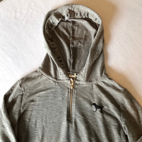 PINK Quarter- Zip (XS) - Picture 4 of 7